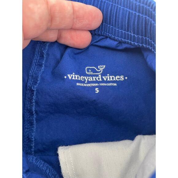 Vineyard Vines Blue Shorts Boy’s Size 5 Preppy Summer - Picture 4 of 4